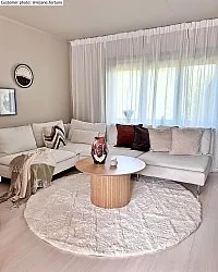 Kruhové koberce - Rostock (offwhite)