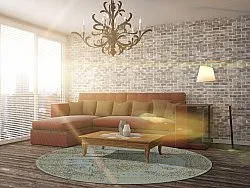 Kruhový koberec - Peking Royal (tyrkysový)