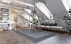 Koberec Wilton - Ankara Versace (šedý)