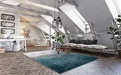 Koberec Wilton - Jervis (tyrkysový)