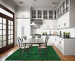 Recyklovaný PET s viskózovým vzhľadom (zelená)