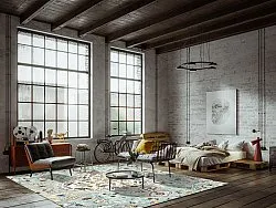 Koberec Wilton - Mojácar (modrá)