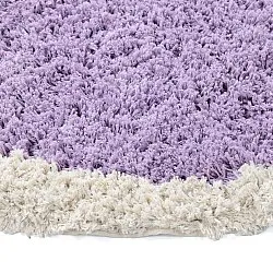 Rund matta - Naousa Natural Cotton Shaggy (multi)