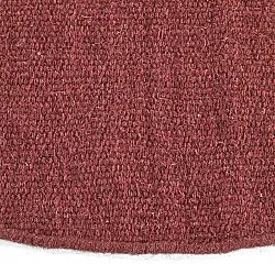 Kruhový koberec - Hamilton (tmavočervený)
