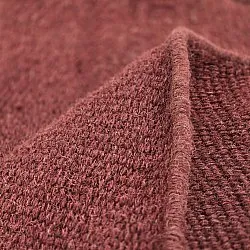 Kruhový koberec - Hamilton (tmavočervený)