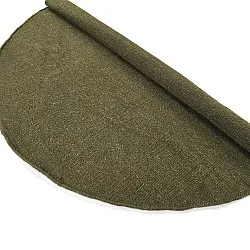 Kruhový koberec - Hamilton (machovo zelený)