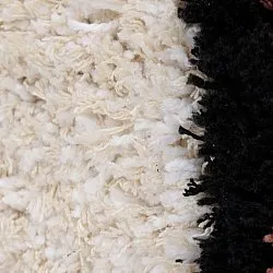 Rund matta - Perast Natural Cotton Shaggy (multi)