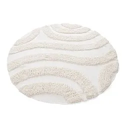 Rund matta - Sivota Natural Cotton Shaggy (offwhite)