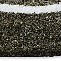 Koberce okrúhle - Alsace (zelená/biela/oranžová)