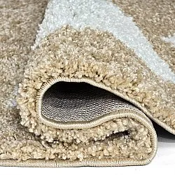 Kruhové koberce - Asilah (béžová/biela)