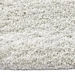 Koberce okrúhle - Gordes (oranžová/biela)