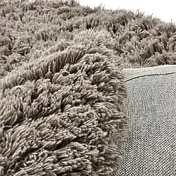 Kulatý koberec - Aliste Wool Shaggy (hnědý)