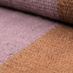 Rund matta - Garine (orange/rosa)