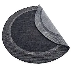 Kruhový koberec - Indoor/Outdoor Alta (antracit)