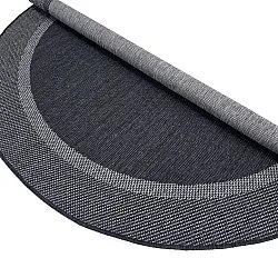 Kruhový koberec - Indoor/Outdoor Alta (antracit)