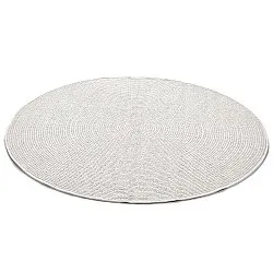 Kruhový koberec - Indoor/Outdoor Arlo (off white)
