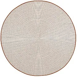 Kruhový koberec - Indoor/Outdoor Arlo (oranžový)