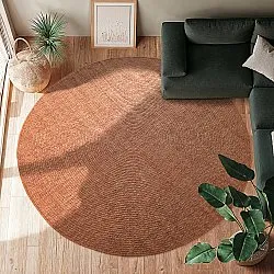Kruhový koberec - Indoor/Outdoor Arlo (oranžový)