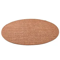 Kruhový koberec - Indoor/Outdoor Arlo (oranžový)