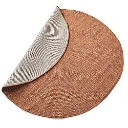 Kruhový koberec - Indoor/Outdoor Arlo (oranžový)