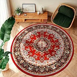 Koberec okrúhly - Peking (červená)