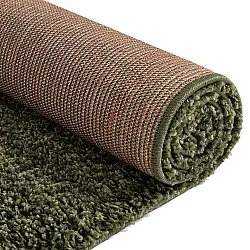 Koberce s chlpmi - Alsace (zelená/biela/oranžová)