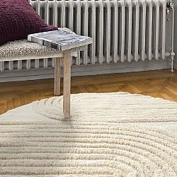 Kruhové koberce - Evora (offwhite)