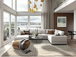 Plyšové koberce - Wendy (béžová)