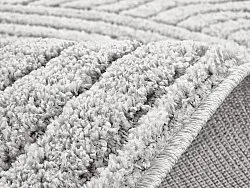 Plyšové koberce - Wendy (svetlo šedá)