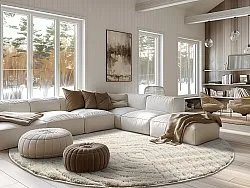 Koberce okrúhle - Wendy (offwhite)