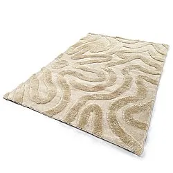 Koberce s dlhým vlasom - Akaba (krémová/béžová)