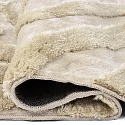 Koberce s dlhým vlasom - Akaba (krémová/béžová)