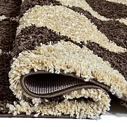 Koberce s chlpmi - Albi (hnedá/bežová)