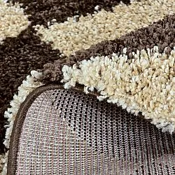 Koberce s chlpmi - Albi (hnedá/bežová)