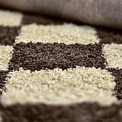 Koberce s chlpmi - Albi (hnedá/bežová)