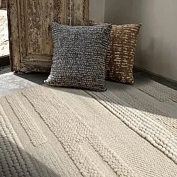 Vlnený koberec - Almaty (krémový)