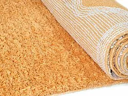 Koberce s chlpmi - Amira Natural Cotton Shaggy (oranžová/rúžová)