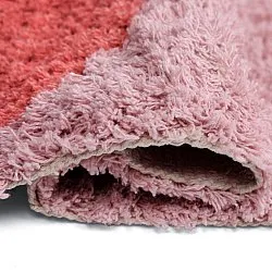 Ryamattor - Amira Natural Cotton Shaggy (rosa/orange)