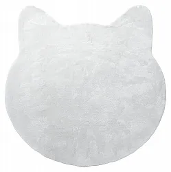 Detský koberec - Aranga Super Soft Cat (biely)