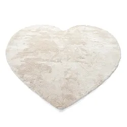 Detský koberec - Aranga Super Soft Heart (béžová)