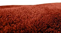 Kruhové koberce - Aranga Super Soft Fur (červená)