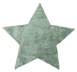 Detský koberec - Aranga Super Soft Star (zelená)