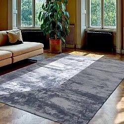 Koberce s dlhým vlasom - Aranga Super Soft Fur (ocelovo modrá)