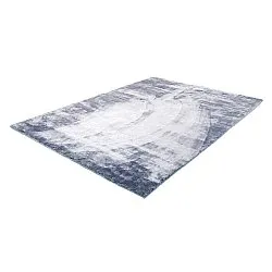 Koberce s dlhým vlasom - Aranga Super Soft Fur (ocelovo modrá)