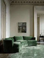 Koberec shaggy vlnitý - Aranga Super Soft Fur (zelený)