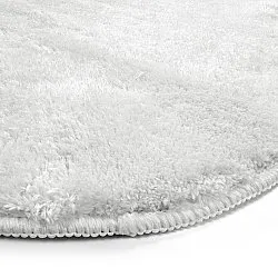 Koberec shaggy vlnitý - Aranga Super Soft Fur (biely)