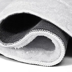 Koberec shaggy vlnitý - Aranga Super Soft Fur (biely)