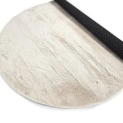 Koberec shaggy oválny - Aranga Super Soft Fur (béžový)