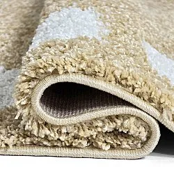 Chlpaté koberce - Asilah (béžová/biela)