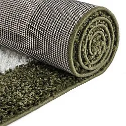 Chlpaté koberce - Asilah (zelená/biela)